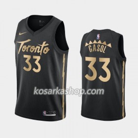 Dres Toronto Raptors Marc Gasol 33 Nike 2019-20 City Edition Swingman